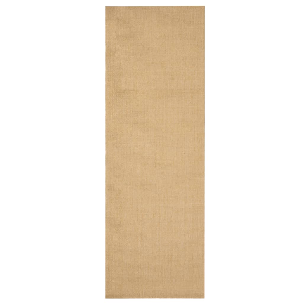 Golvmatta naturlig sisal 66x200 cm