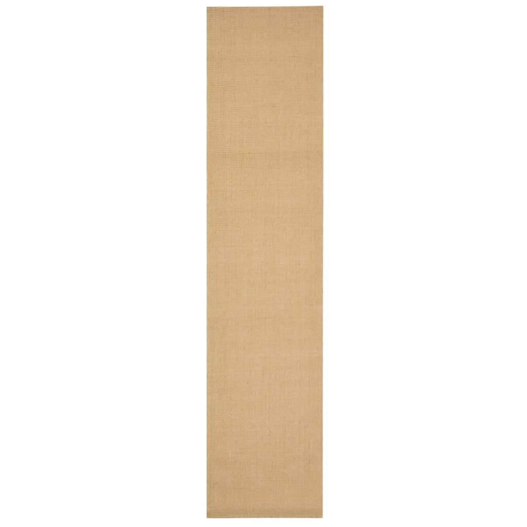 Golvmatta naturlig sisal 66x300 cm