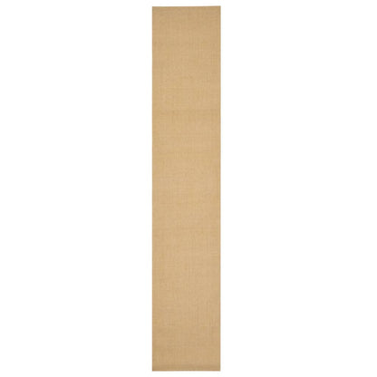 Golvmatta naturlig sisal 66x350 cm