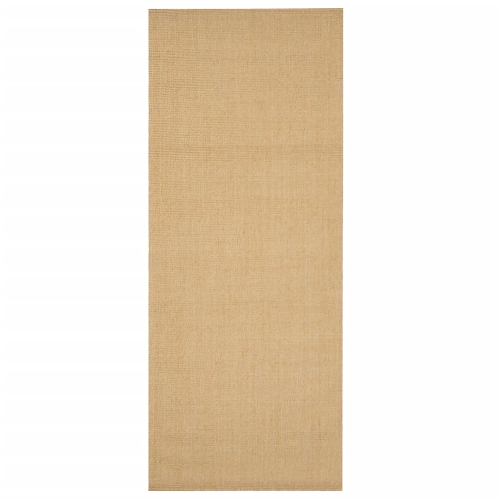 Golvmatta naturlig sisal 80x200 cm