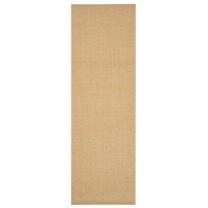 Golvmatta naturlig sisal 80x250 cm