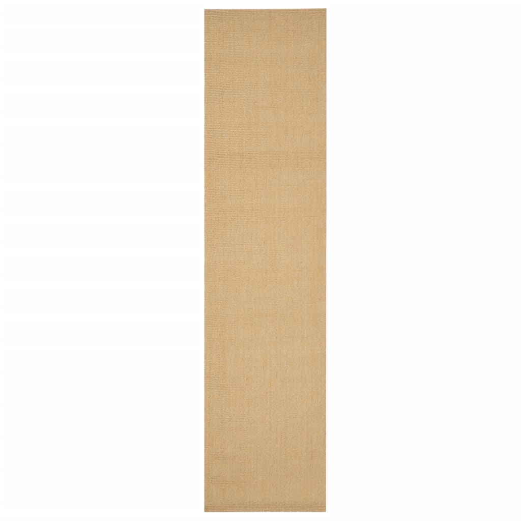 Golvmatta naturlig sisal 80x350 cm