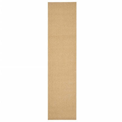 Golvmatta naturlig sisal 80x350 cm