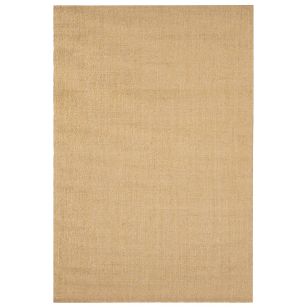 Golvmatta naturlig sisal 100x150 cm