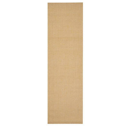 Golvmatta naturlig sisal 100x350 cm