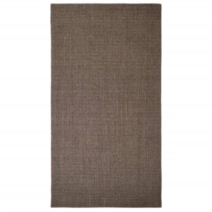 Golvmatta naturlig sisal 80x150 cm brun