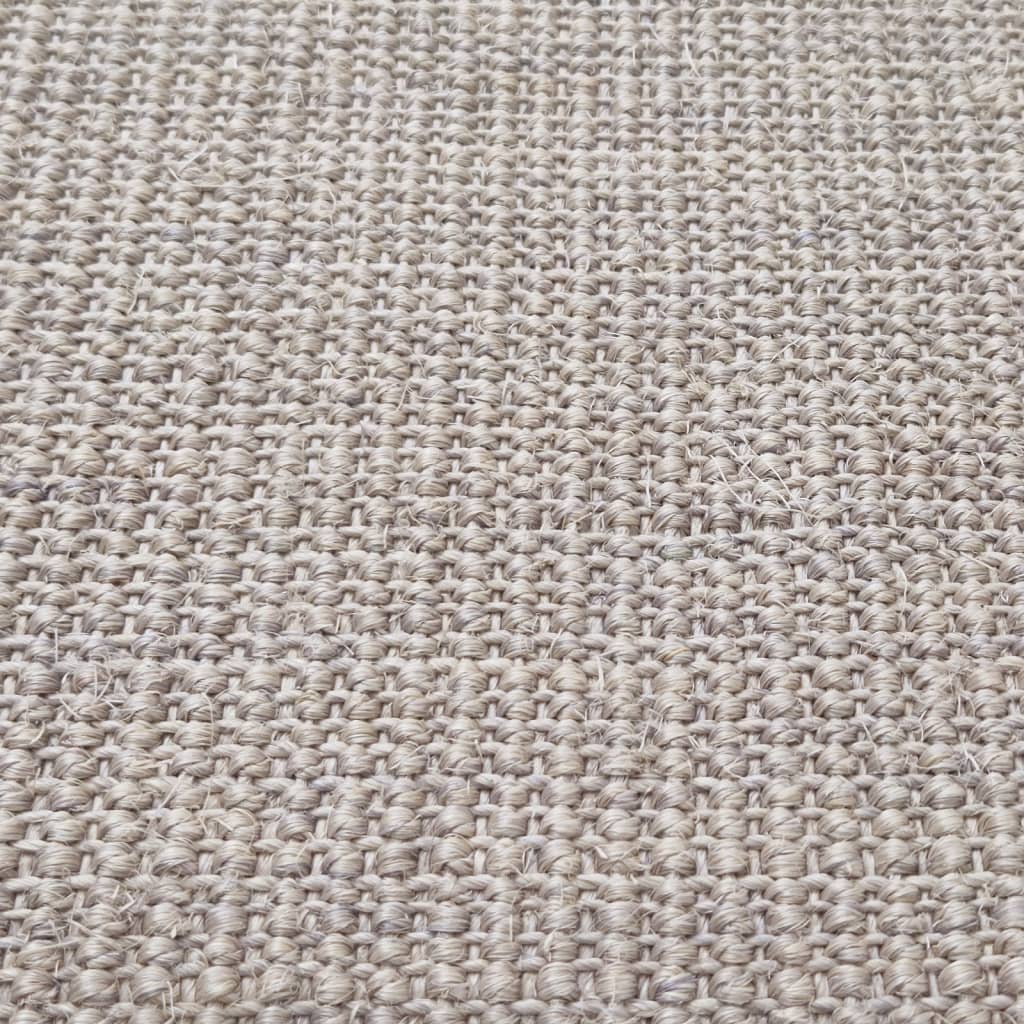 Golvmatta naturlig sisal 66x300 cm sand