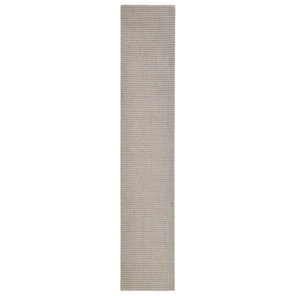 Golvmatta naturlig sisal 66x350 cm sand