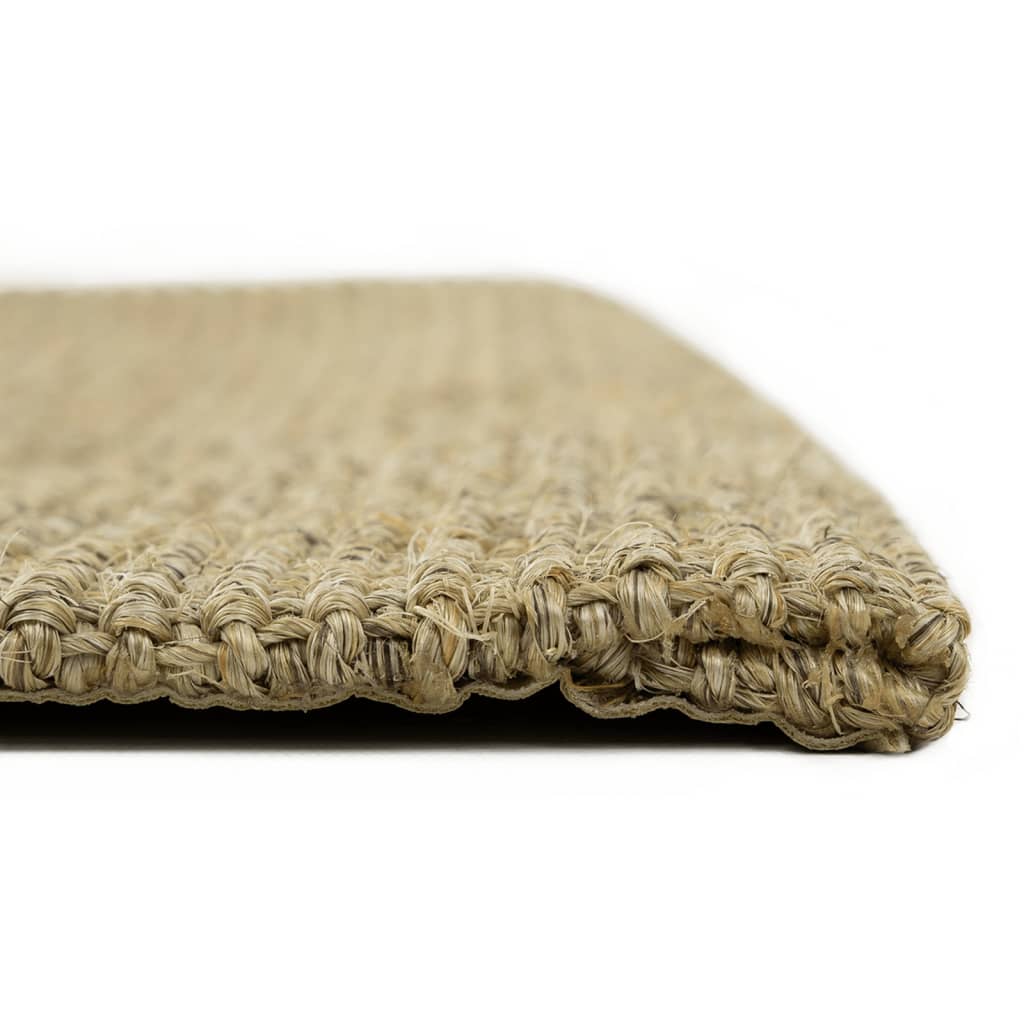 Golvmatta naturlig sisal 66x250 cm grön