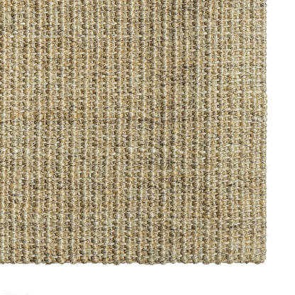 Golvmatta naturlig sisal 66x300 cm grön