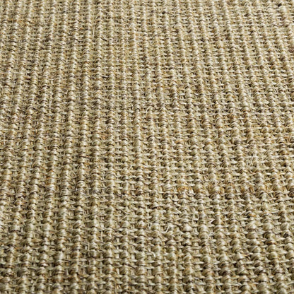 Lattiamatto luonnon sisal 80x300 cm vihreä