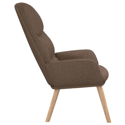 Nojatuoli Recliner taupe kangasta