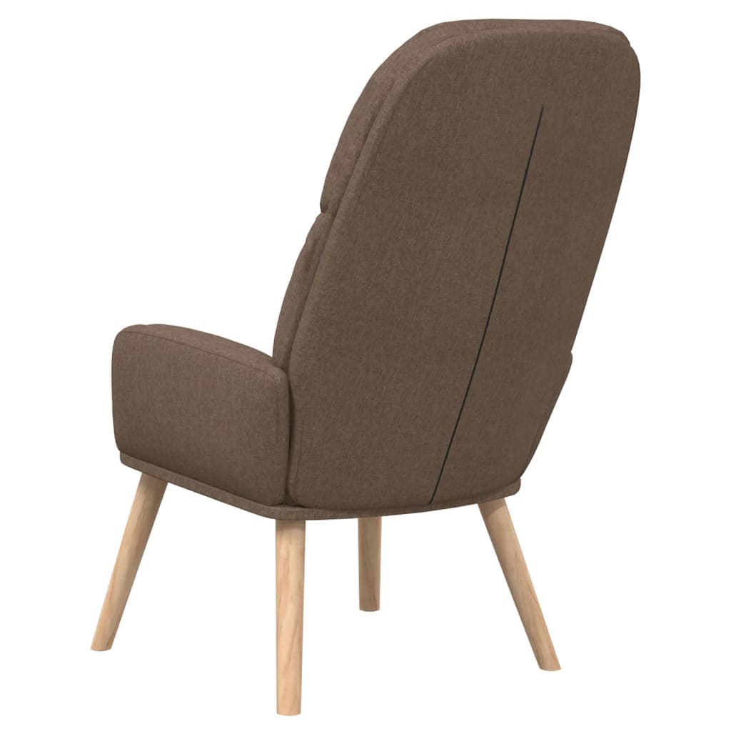 Nojatuoli Recliner taupe kangasta