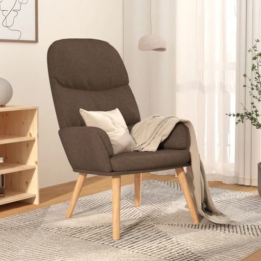 Nojatuoli Recliner taupe kangasta