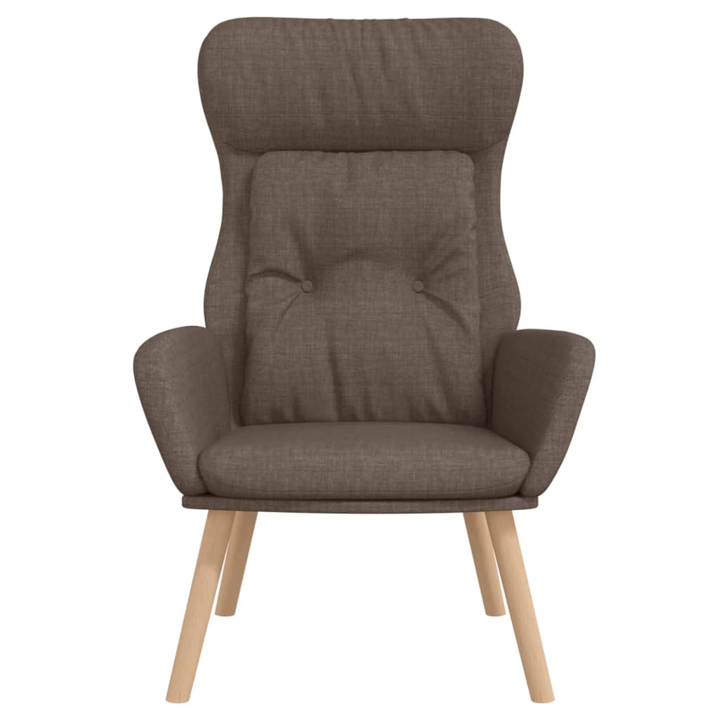 Nojatuoli Recliner taupe kangasta