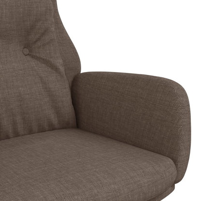 Nojatuoli Recliner taupe kangasta