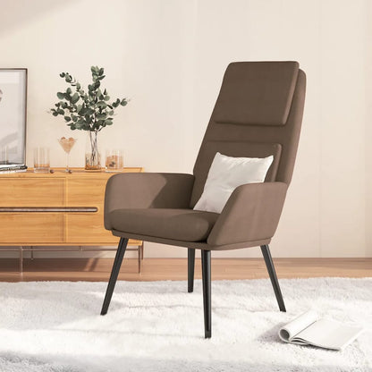 Nojatuoli Recliner taupe kangasta