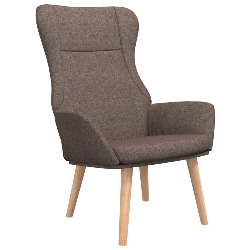 Nojatuoli Recliner taupe kangasta