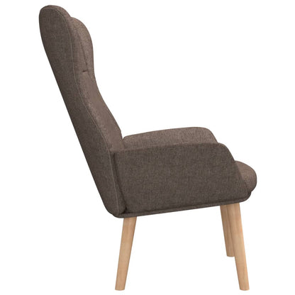 Nojatuoli Recliner taupe kangasta