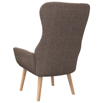 Nojatuoli Recliner taupe kangasta