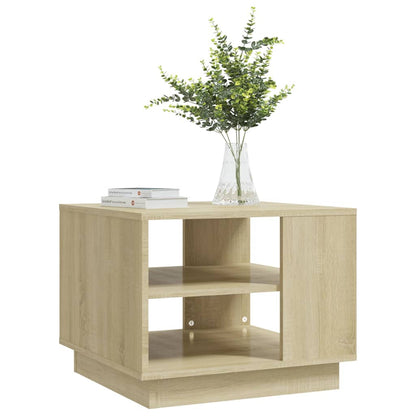 Soffbord sonoma ek 55x55x43 cm