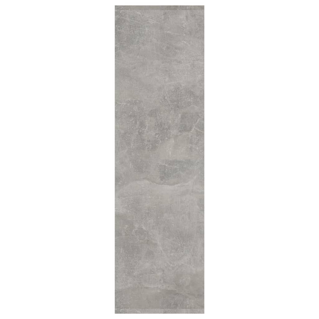 Kirjahylly betonin harmaa 40x30x103 cm