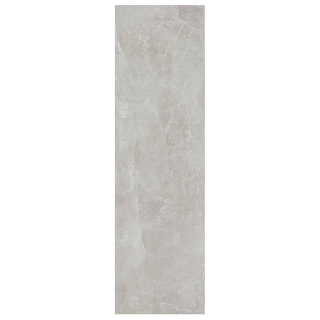 Kirjahylly betonin harmaa 100x30x103 cm