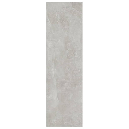 Kirjahylly betonin harmaa 100x30x103 cm