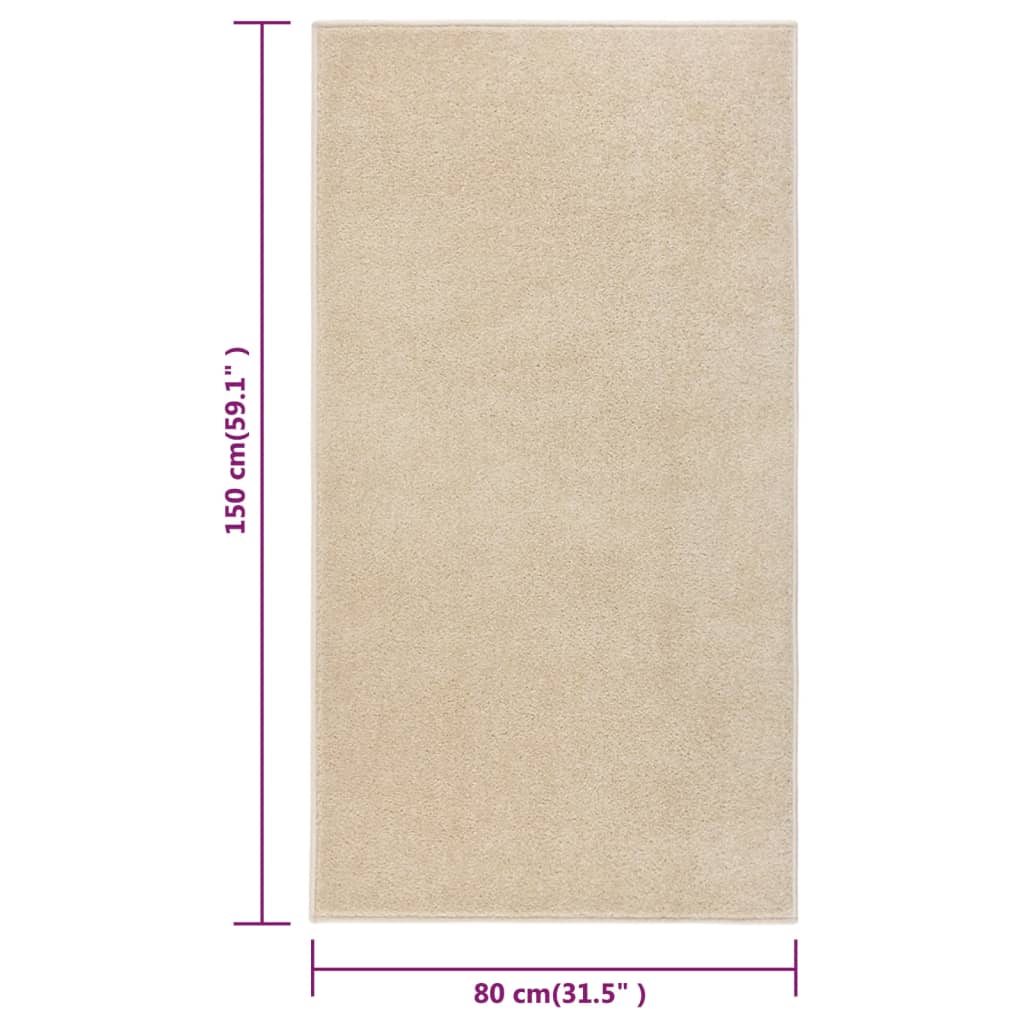 Lattiamatto 80x150 cm beige