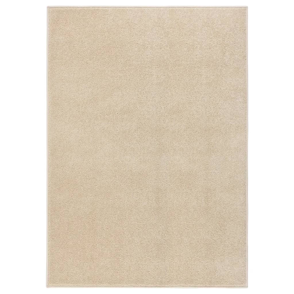 Golvmatta 140x200 cm beige