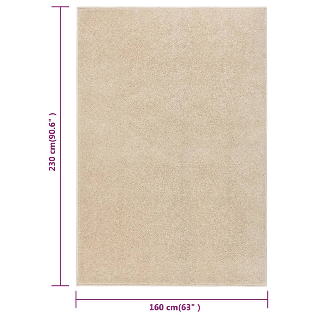 Lattiamatto 160x230 cm beige