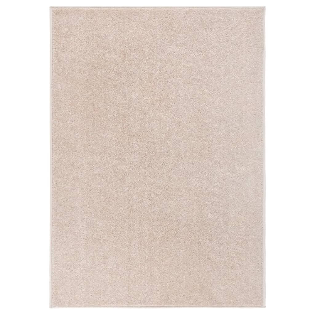 Golvmatta 140x200 cm mörk beige