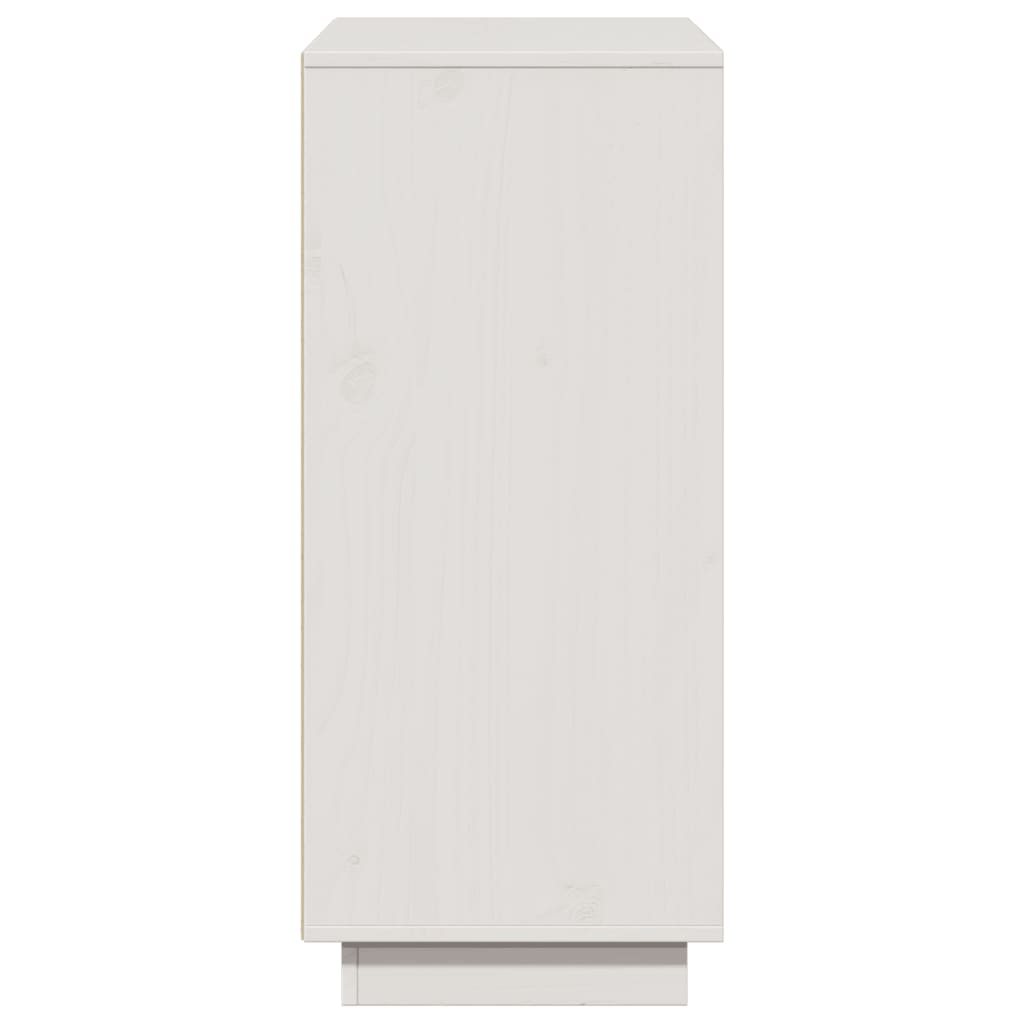 Skänk Trä 110,5x35x80 cm massiv furu