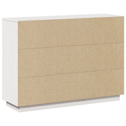 Skänk Trä 110,5x35x80 cm massiv furu