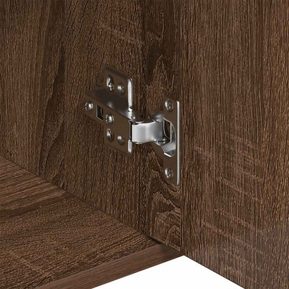 Skänk Brun Ek 88x30x70 cm