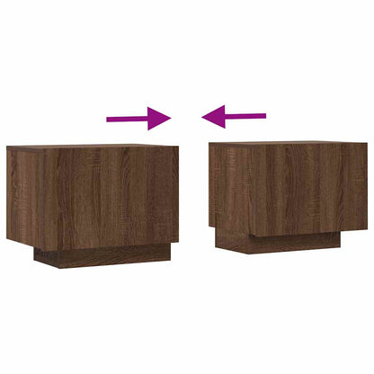 TV-Möbel Sonoma Ek Brun Ek TV-Bänk 100x35x40 cm