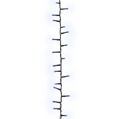 Juldekoration Inomhus Kompakt ljusslinga med 1000 LED blå 25 m PVC