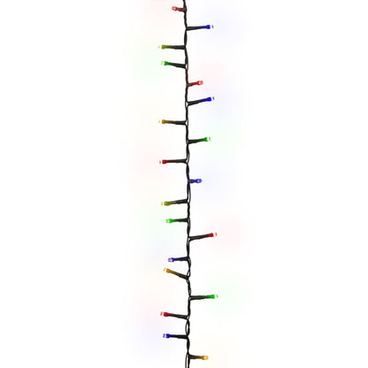 Juldekoration Inomhus Kompakt ljusslinga med 3000 LED flerfärgad 65 m PVC