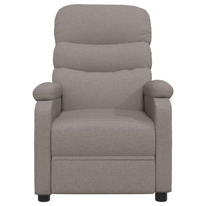 Nojatuoli Recliner taupe kangasta