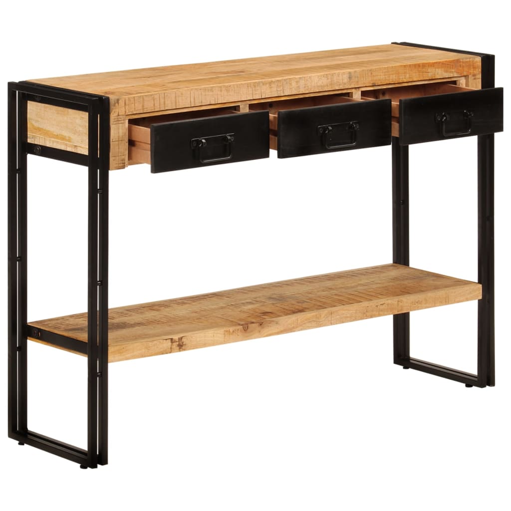 Avlastningsbord Konsollbord Trä 110x30x76 cm massivt mangoträ