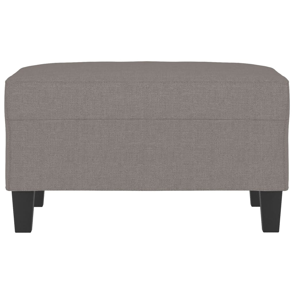 Fotpall Sittpall Taupe 70x55x41 cm tyg