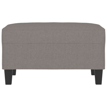 Fotpall Sittpall Taupe 70x55x41 cm tyg