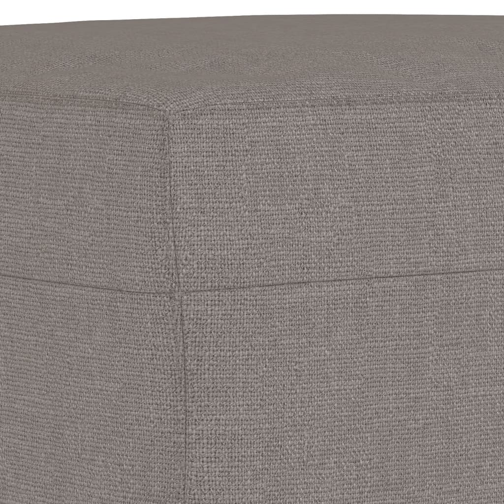 Fotpall Sittpall Taupe 70x55x41 cm tyg