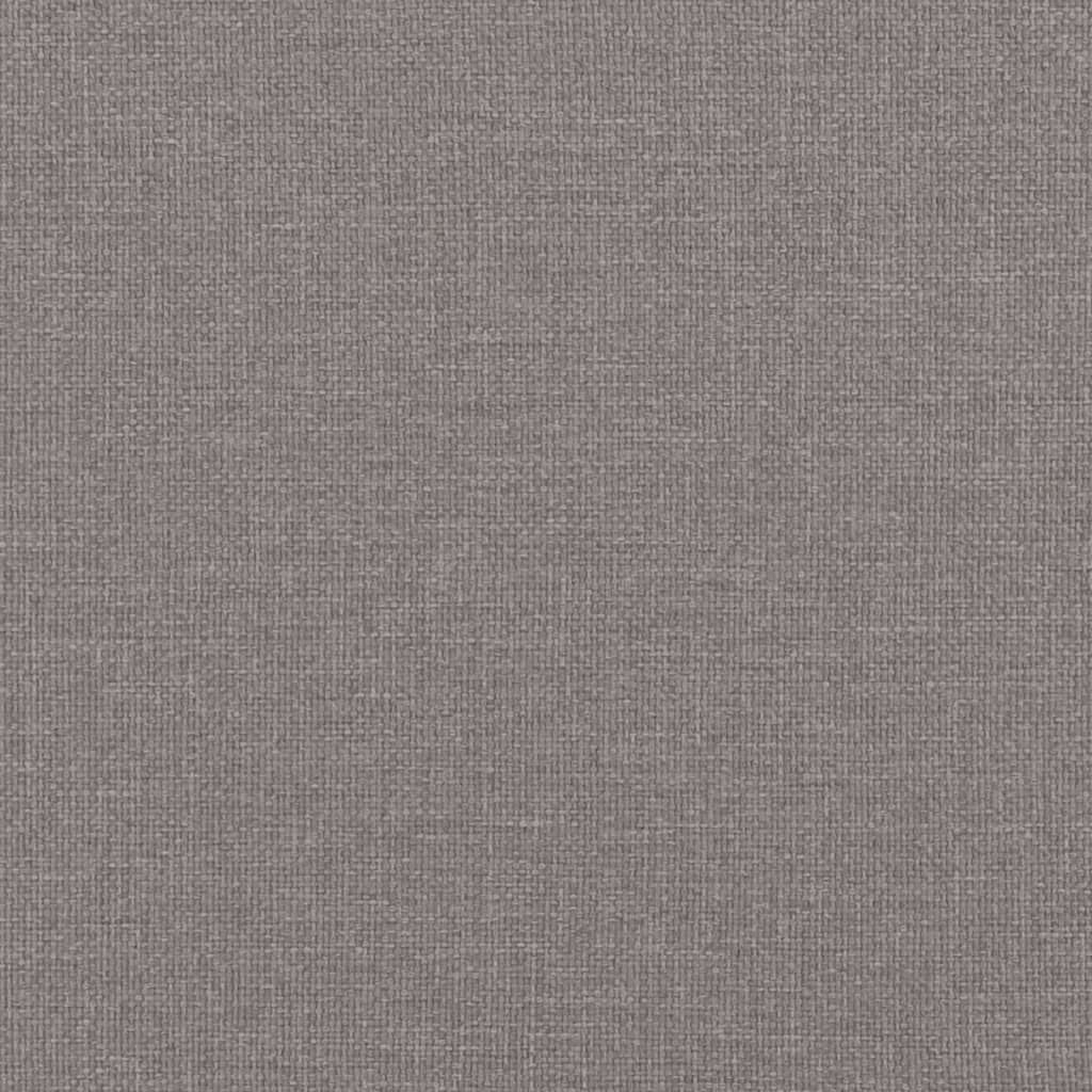 Fotpall Sittpall Taupe 70x55x41 cm tyg