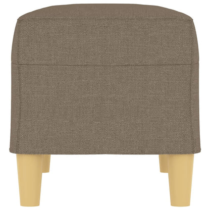 Sittbänk taupe 70x35x41 cm tyg