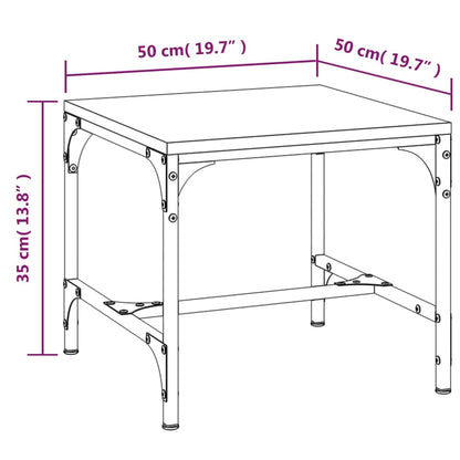 Soffbord sonoma ek 50x50x35 cm