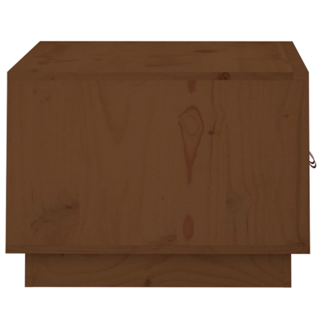 Soffbord brun 80x50x35 cm furu