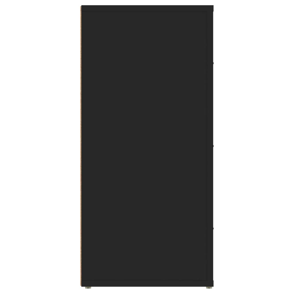 Skänk Svart 40x33x70 cm