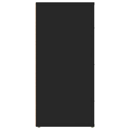 Skänk Svart 40x33x70 cm