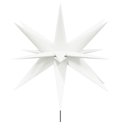 Joulukoristeita Outdoor Star vartaalla taitettava valkoinen 57 cm